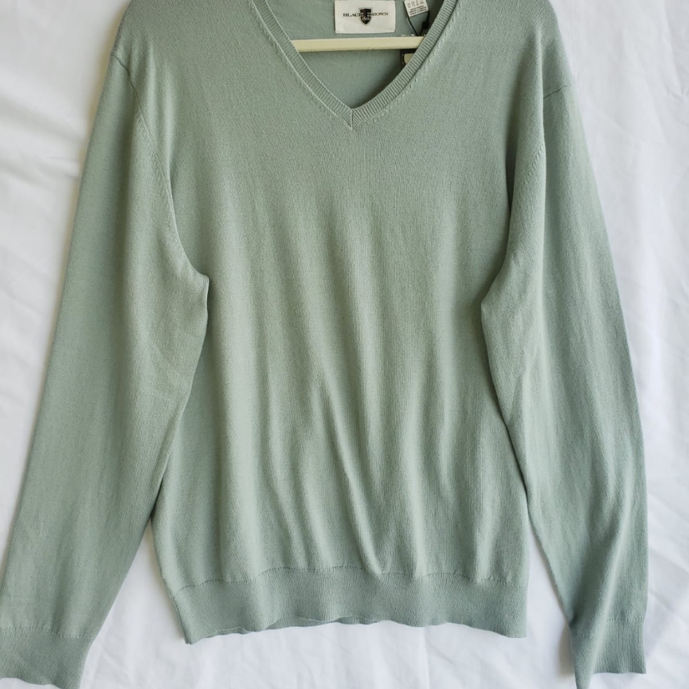 Black Brown Lord &Taylor Men's sweater